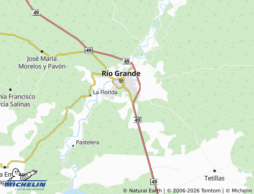 Mapa MICHELIN Las Américas - ViaMichelin