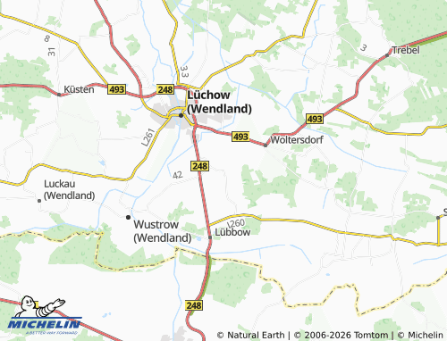 MICHELIN Bösel map - ViaMichelin