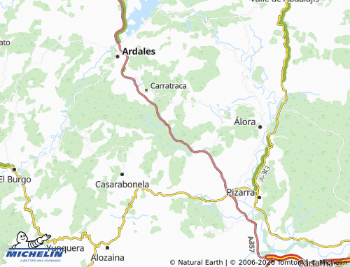 MICHELIN-Landkarte Arroyo de Las Cañas - ViaMichelin