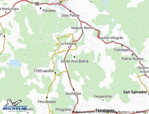 Mappa MICHELIN Santa Ana Bathá - ViaMichelin