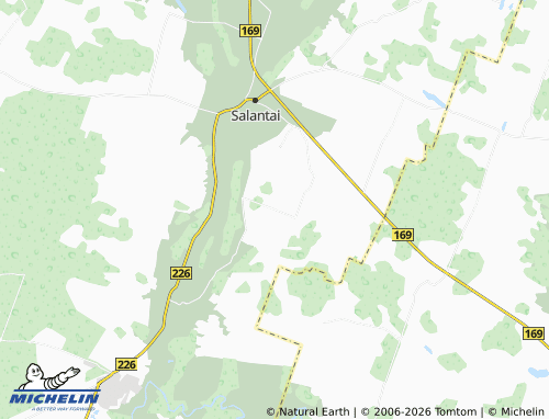 Mappa MICHELIN Imbarės seniūnija - ViaMichelin