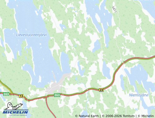 Mapa MICHELIN Mäkelä - ViaMichelin