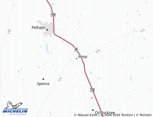 Mapa MICHELIN Meigs - ViaMichelin