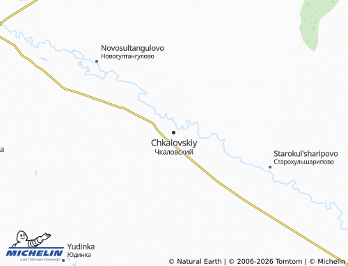 MICHELIN-Landkarte Chkalovskiy - ViaMichelin