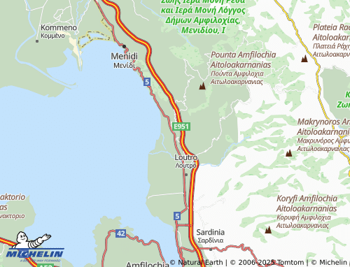 Carte MICHELIN Anoixiatiko - ViaMichelin