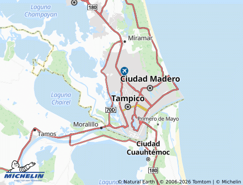 MICHELIN Lomas de la Aurora map - ViaMichelin