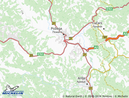 Mapa MICHELIN Rasna - ViaMichelin