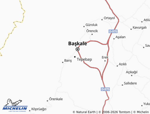 Kaart MICHELIN Tepebaşı - ViaMichelin