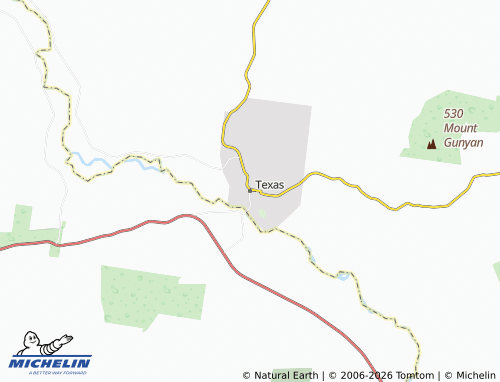 MICHELIN-Landkarte Texas - ViaMichelin