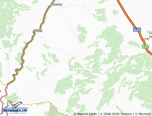 MICHELIN-Landkarte Valacloche - ViaMichelin