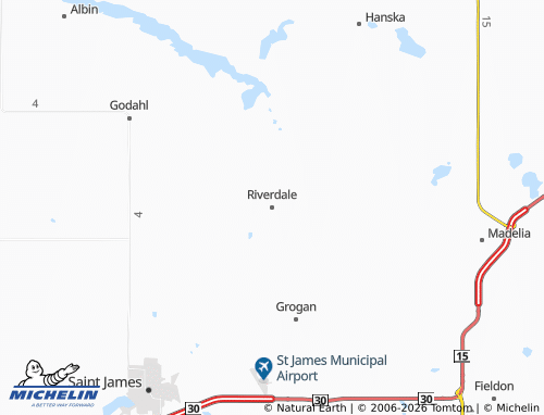 Carte MICHELIN Riverdale - ViaMichelin