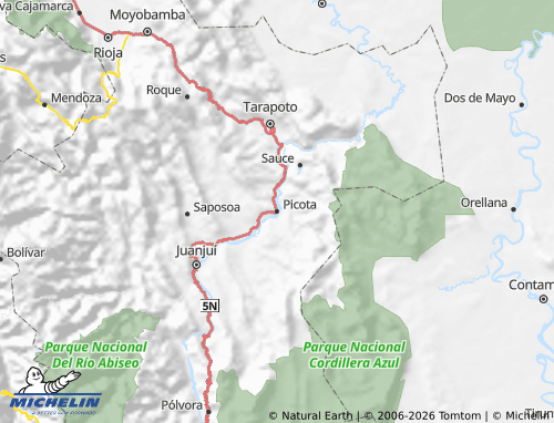 Mapa MICHELIN Picota - ViaMichelin