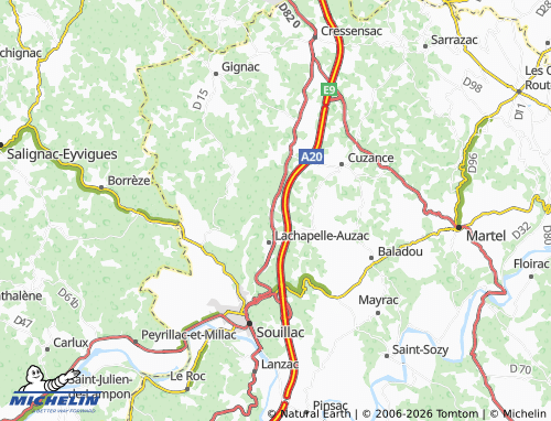 Mapa MICHELIN Le Maure - ViaMichelin