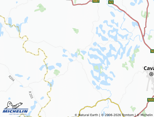 Kaart MICHELIN Killeshandra - ViaMichelin