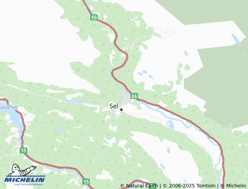 MICHELIN Nord-Sel map - ViaMichelin