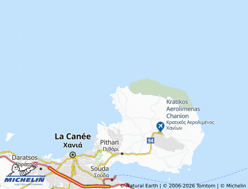 Carte MICHELIN Stavros - ViaMichelin