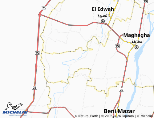 Mappa MICHELIN Munsha'at Niyazi - ViaMichelin