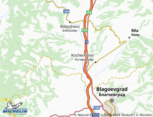 Mappa MICHELIN Buranovo - ViaMichelin