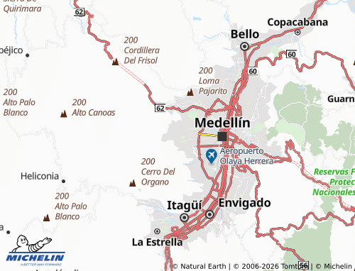 Carte MICHELIN Las Independencias - ViaMichelin
