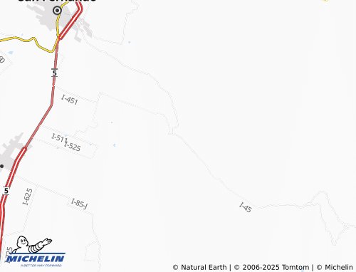 MICHELIN Puente Negro map - ViaMichelin