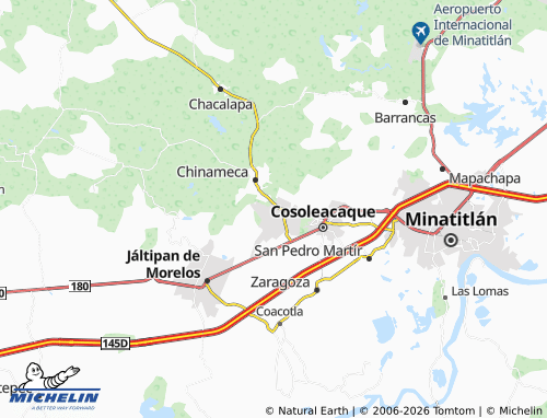 Mapa MICHELIN Hueyapan - ViaMichelin