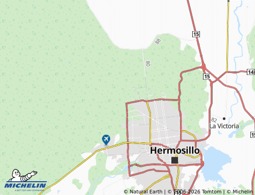 MICHELIN Privadas del Real map - ViaMichelin