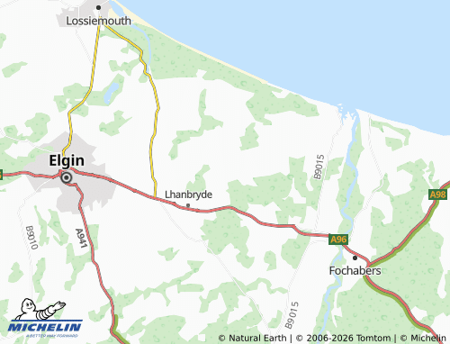 Carte MICHELIN Urquhart - ViaMichelin