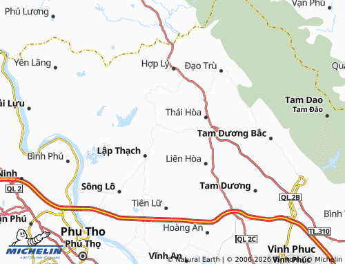 MICHELIN Liễn Sơn map - ViaMichelin