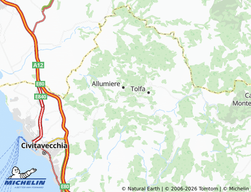 MICHELIN-Landkarte La Bianca - ViaMichelin
