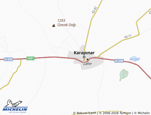 MICHELIN Adalet map - ViaMichelin
