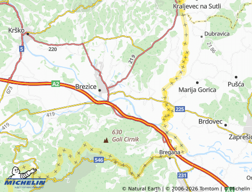Mappa MICHELIN Mostec - ViaMichelin