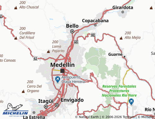 Carte MICHELIN Santa Inés - ViaMichelin