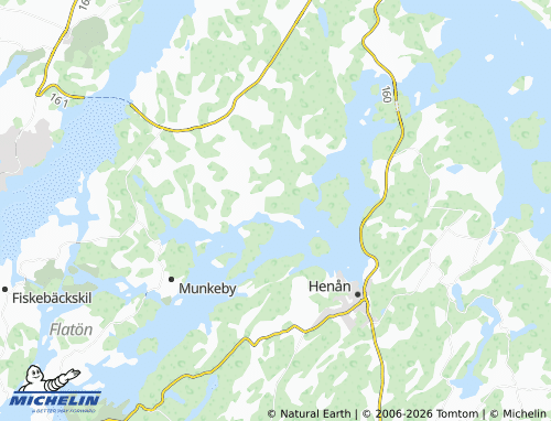 Carte MICHELIN Eriksberg - ViaMichelin