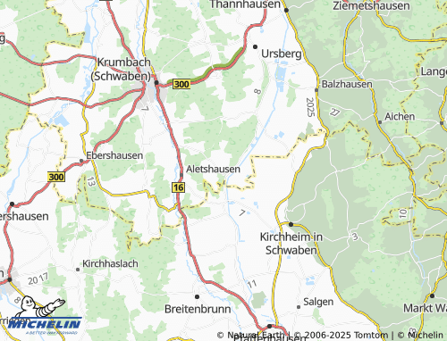 MICHELIN-Landkarte Winzer - ViaMichelin