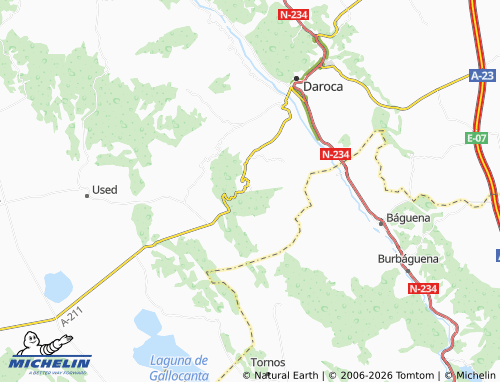 Mappa MICHELIN Val de San Martín - ViaMichelin