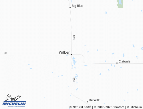 Mapa MICHELIN Wilber - ViaMichelin