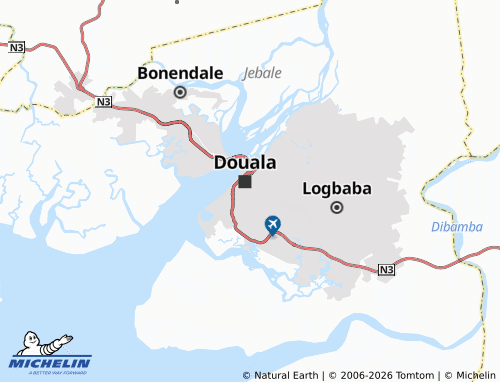 MICHELIN-Landkarte Bonalembe - ViaMichelin