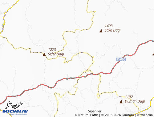 Mappa MICHELIN Ömersin - ViaMichelin
