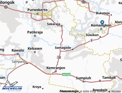 Carte MICHELIN Kedunguter - ViaMichelin