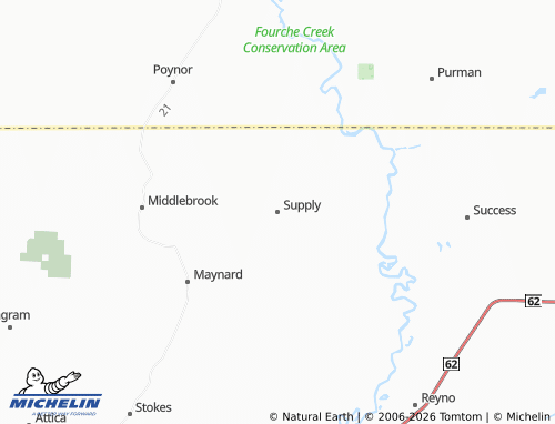 Mappa MICHELIN Supply - ViaMichelin