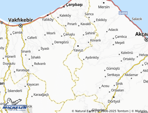 MICHELIN Yeniköy map - ViaMichelin