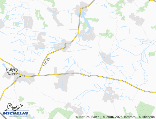 Mapa MICHELIN Ivanovychi - ViaMichelin