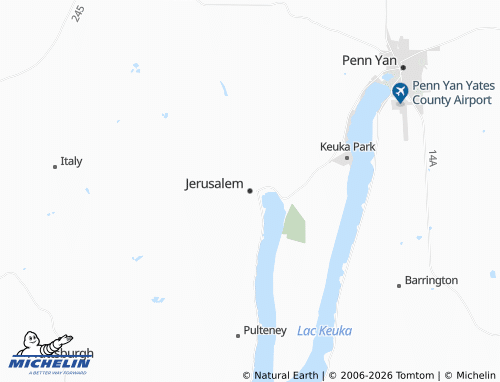 Mappa MICHELIN Jerusalem - ViaMichelin