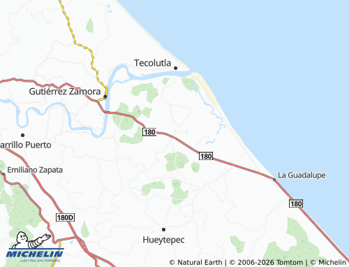 Mapa MICHELIN Plan de Villa Cuauhtémoc - ViaMichelin