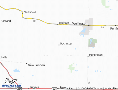 MICHELIN Rochester map - ViaMichelin