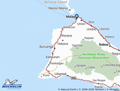 Mappa MICHELIN Cabugan - ViaMichelin