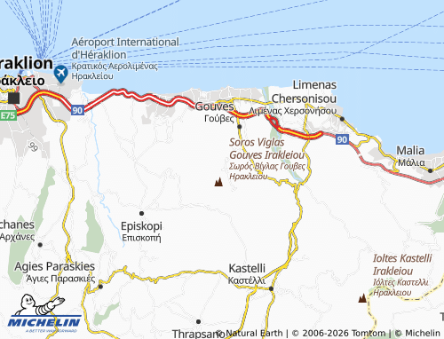 Mappa MICHELIN Voros - ViaMichelin