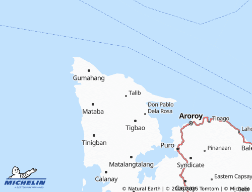 MICHELIN Talib map - ViaMichelin