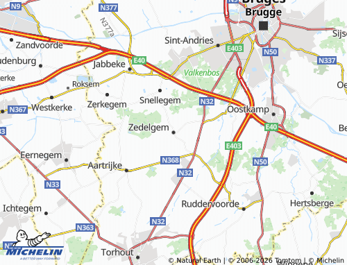Mappa MICHELIN Zedelgem - ViaMichelin