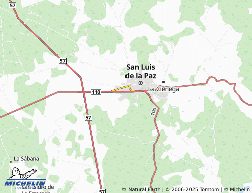 MICHELIN San Ignacio map - ViaMichelin